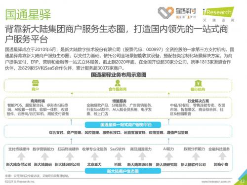 2021年艾瑞第三方支付行業研究報告新鮮出爐,福建唯一一家支付公司上榜